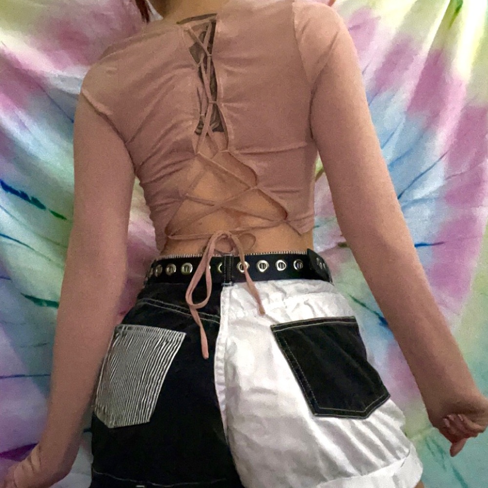 Tie Back Crop 🌼